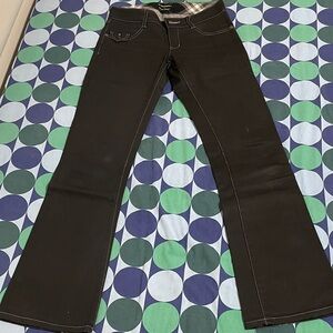 Burberry Blue Label Women's Black Flared Jeans